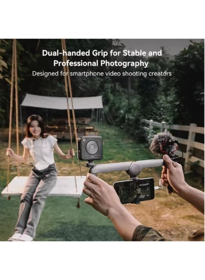 SMALLRIG قفص الهاتف المحمول القابل للطي العالمي SmallRig P20 | تصميم قطعة واحدة محمولة | تثبيت مزدوج اليد | يناسب الهواتف الذكية من 2.6 إلى 3.2 بوصة - Image 1